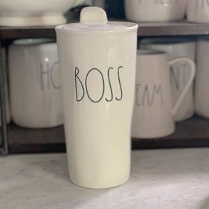 Rae Dunn “BOSS” Travel Mug